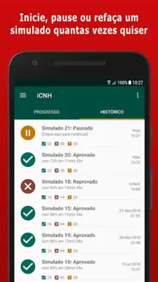 Simulado Detran RS - 2023 android App screenshot 0