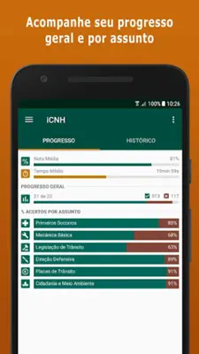 Simulado Detran RS - 2023 android App screenshot 1