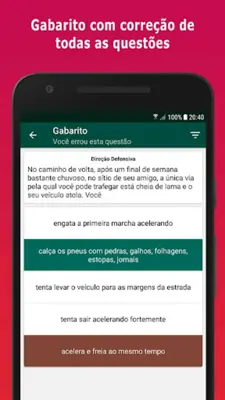 Simulado Detran RS - 2023 android App screenshot 3