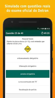 Simulado Detran RS - 2023 android App screenshot 5